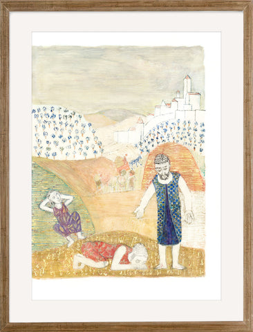 Ruth and Boaz meet - 2