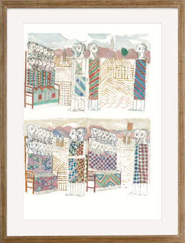 Negotiations in the presence of Bethlehem's elders