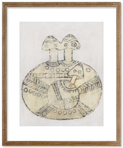 Abstract lovers - Preliminary drawing