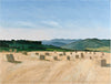 Haystacks in the Latrun Valley