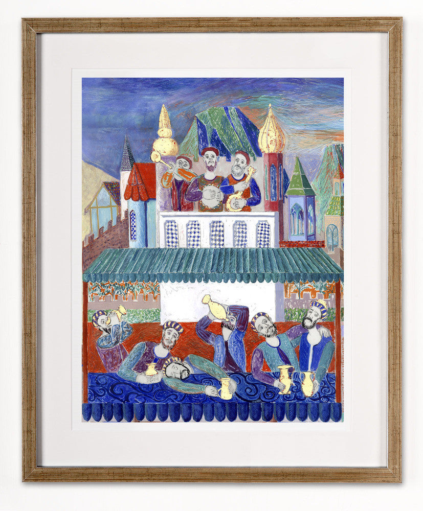 King Ahasuerus' Feast - 1